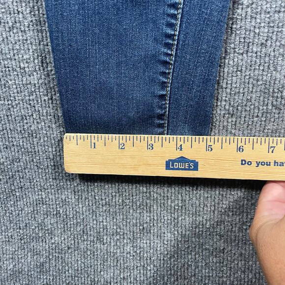 Judy Blue Skinny Fit Jeans Women's 11/30 Blue Destroyed Stretch JB8424 - Picture 8 of 10